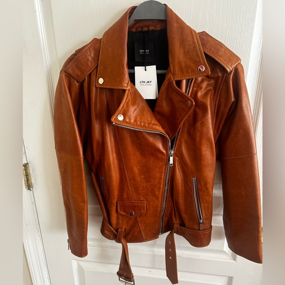 LTH JKT Leather Jacket, NWT